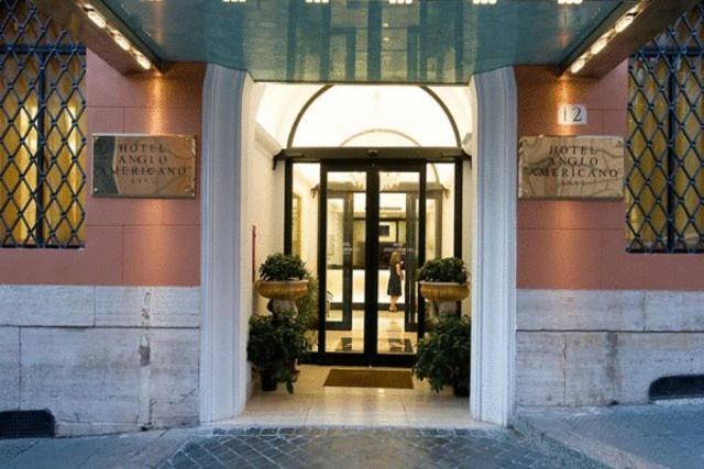 Hotel Anglo Americano Roma Exterior foto